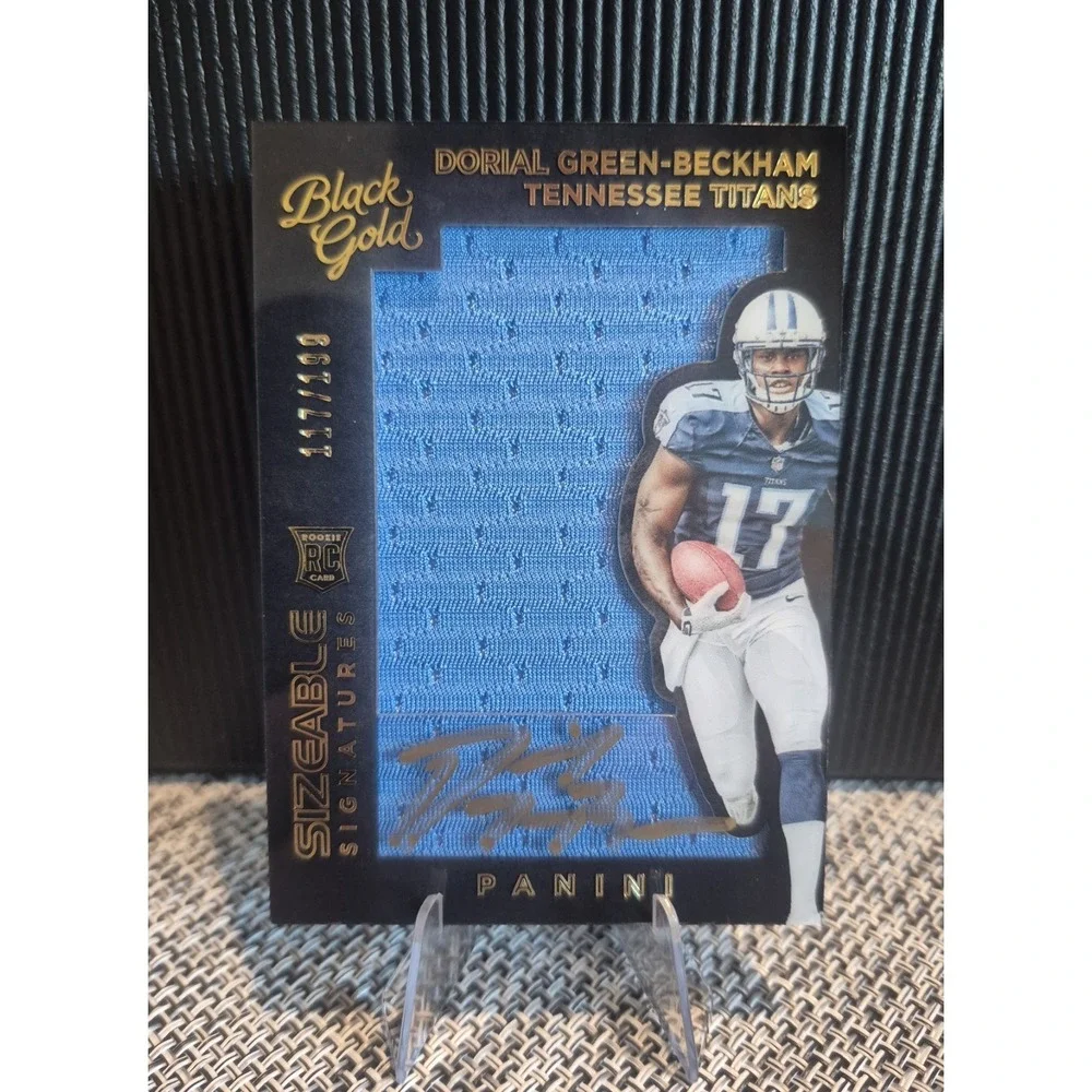 2015‎ Black Gold Dorial Green-Beckham #SSR-DG Sizeable Signature Gold /199 (RC)